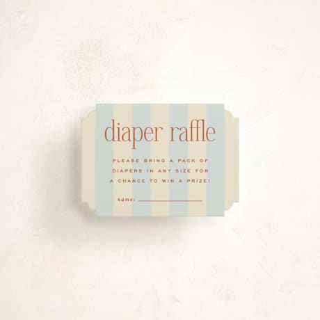 Mini Baby Shower Insert Cards