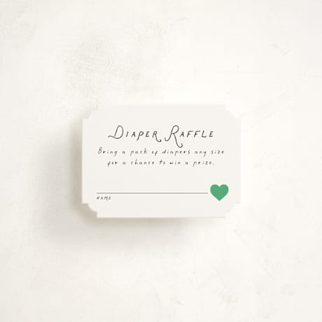 Mini Baby Shower Insert Cards