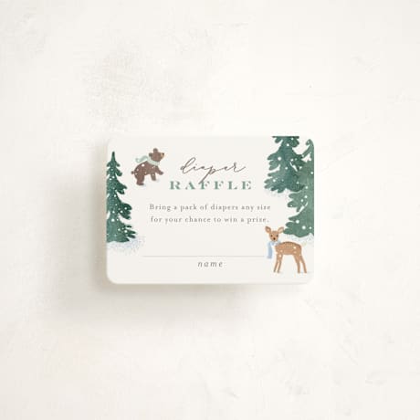 Mini Baby Shower Insert Cards