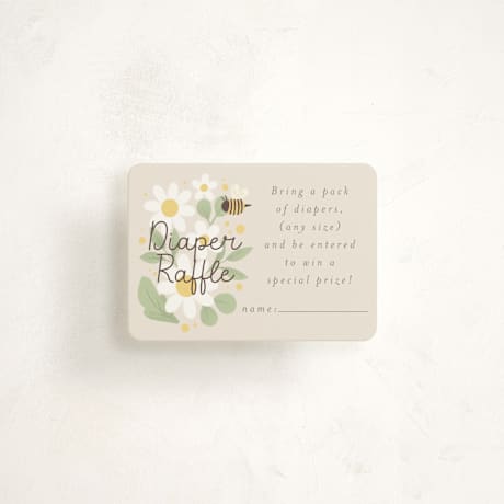 Mini Baby Shower Insert Cards