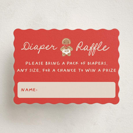 Mini Baby Shower Insert Cards