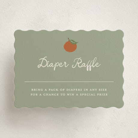 Mini Baby Shower Insert Cards