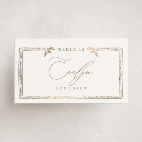 Foil-Pressed Party Place Cards