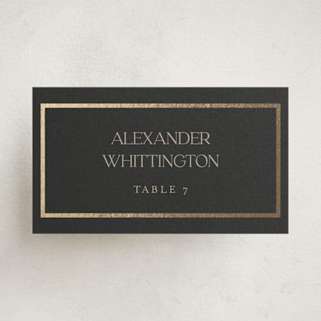 Foil-Pressed Party Place Cards