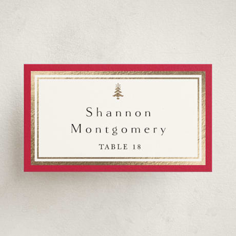 Foil-Pressed Party Place Cards