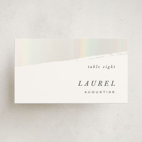 Gloss-Press Place Cards