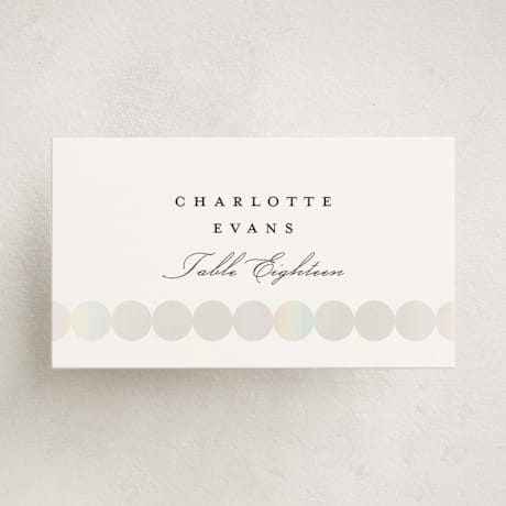 Gloss-Press Place Cards