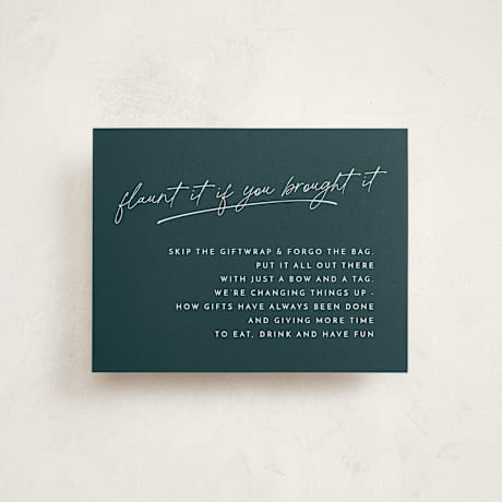 Baby Shower Insert Cards