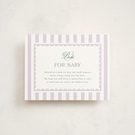 Baby Shower Insert Cards