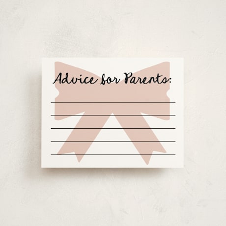 Baby Shower Insert Cards
