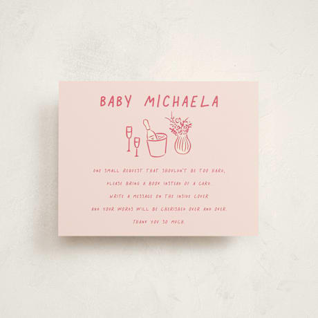 Baby Shower Insert Cards
