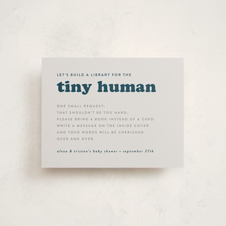 Baby Shower Insert Cards