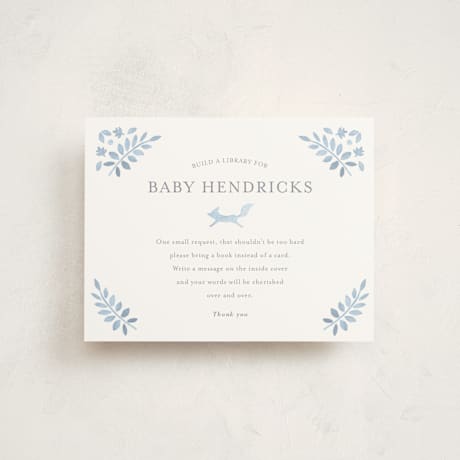 Baby Shower Insert Cards