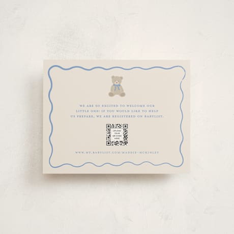 Baby Shower Insert Cards