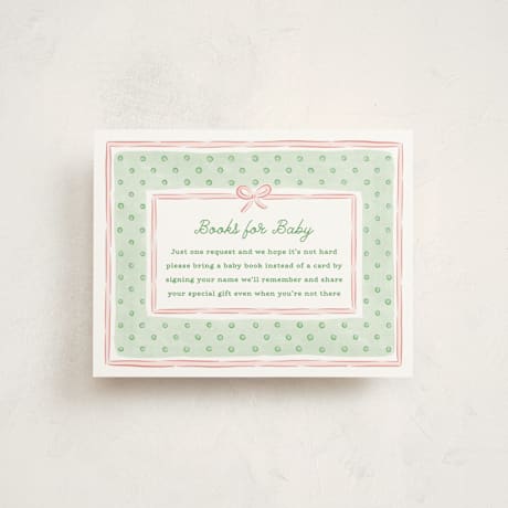 Baby Shower Insert Cards