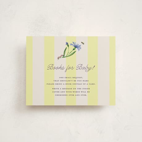 Baby Shower Insert Cards