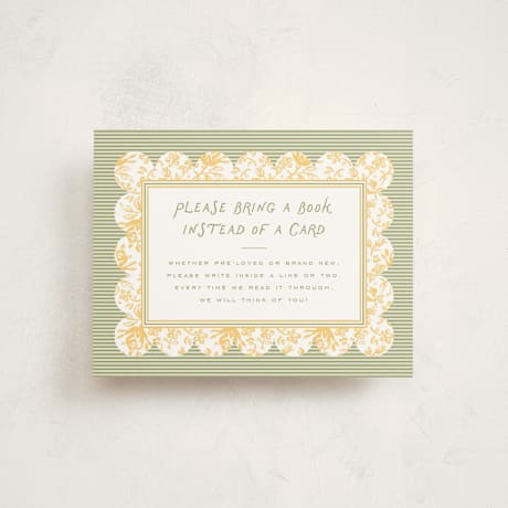 Baby Shower Insert Cards