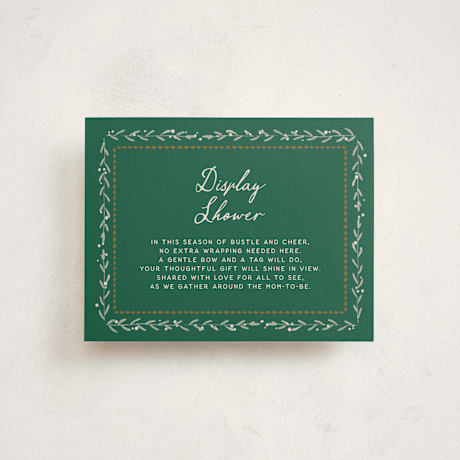 Baby Shower Insert Cards