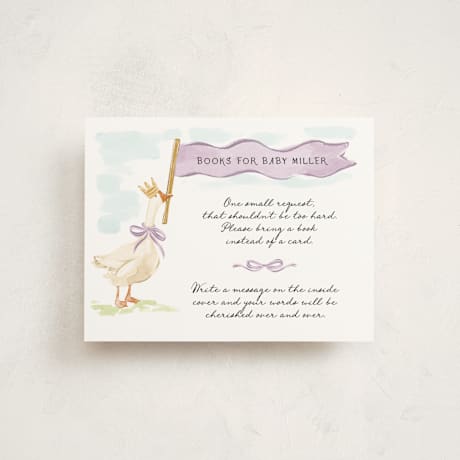 Baby Shower Insert Cards