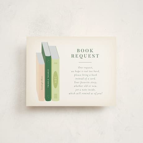 Baby Shower Insert Cards