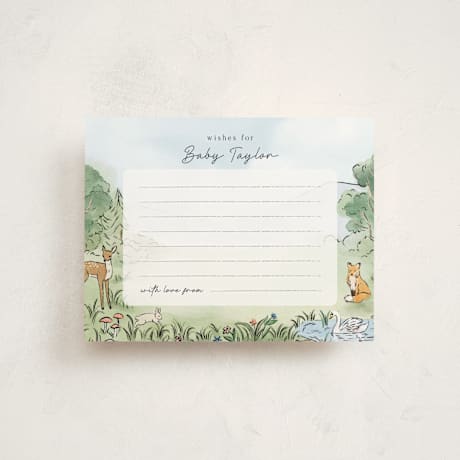 Baby Shower Insert Cards