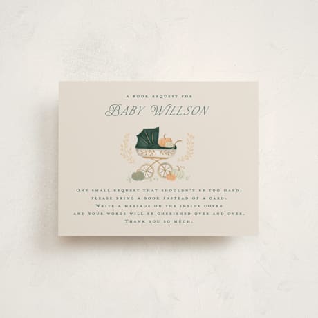 Baby Shower Insert Cards