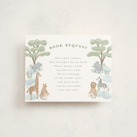 Baby Shower Insert Cards