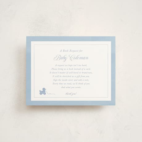 Baby Shower Insert Cards