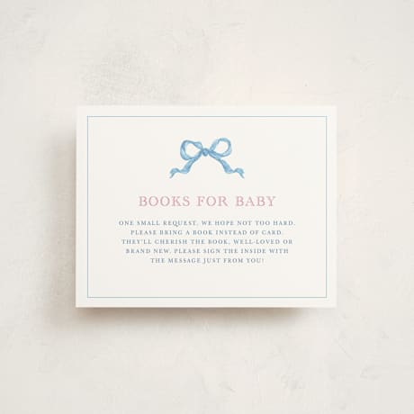 Baby Shower Insert Cards