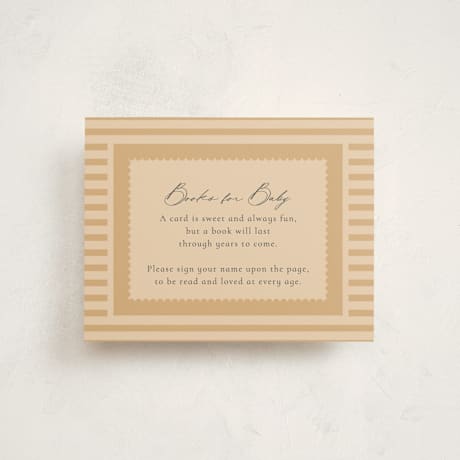 Baby Shower Insert Cards