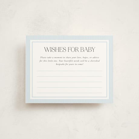 Baby Shower Insert Cards