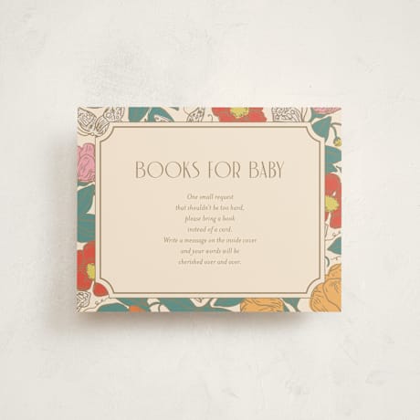 Baby Shower Insert Cards