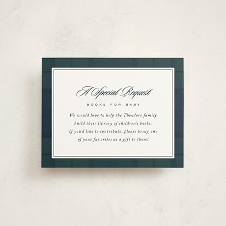 Baby Shower Insert Cards