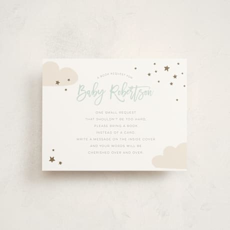 Baby Shower Insert Cards