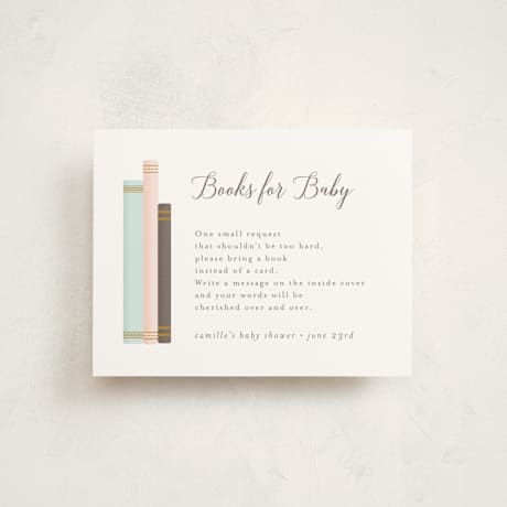 Baby Shower Insert Cards