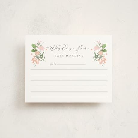 Baby Shower Insert Cards