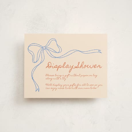 Baby Shower Insert Cards