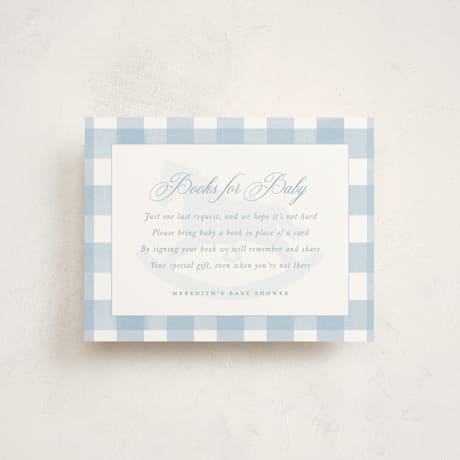 Baby Shower Insert Cards