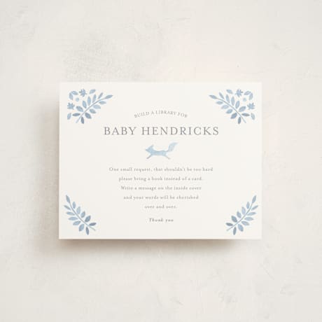 Baby Shower Insert Cards