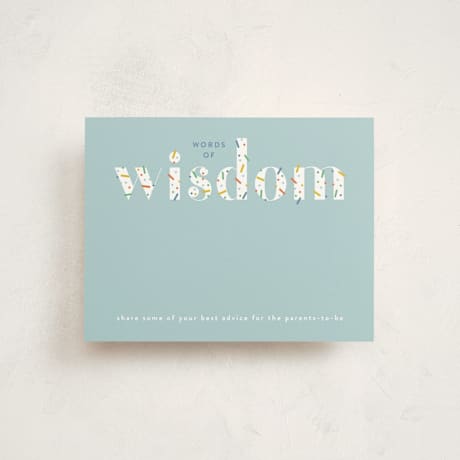 Baby Shower Insert Cards