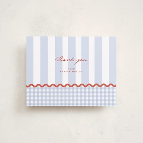 Flat Birth Announcement Thank You Cards