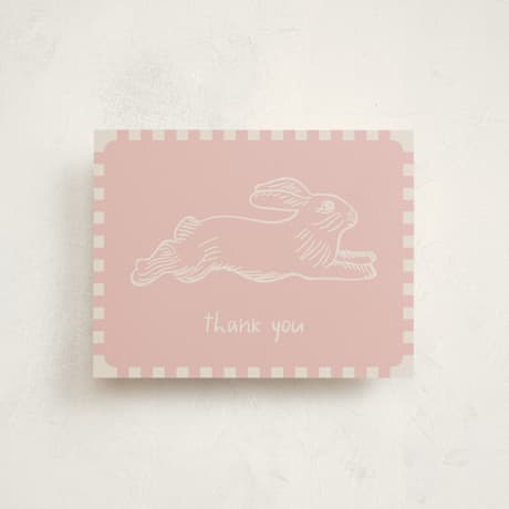 Flat Birth Announcement Thank You Cards