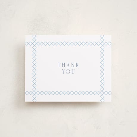 Flat Birth Announcement Thank You Cards
