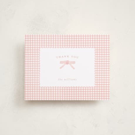 Flat Birth Announcement Thank You Cards