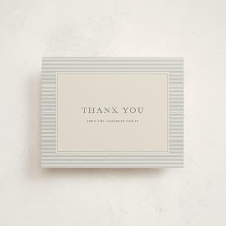 Flat Birth Announcement Thank You Cards