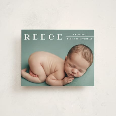 Birth Announcement Thank You Cards