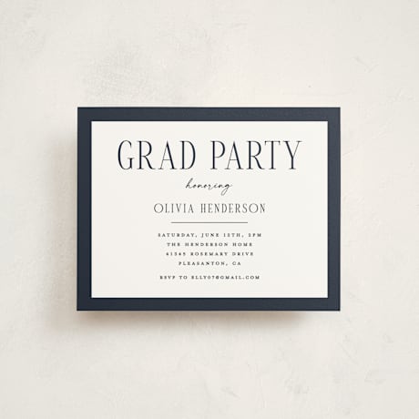 Graduation Insert Cards