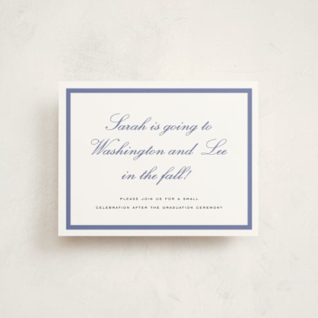 Graduation Insert Cards