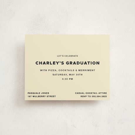 Graduation Insert Cards
