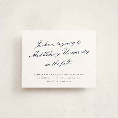 Graduation Insert Cards